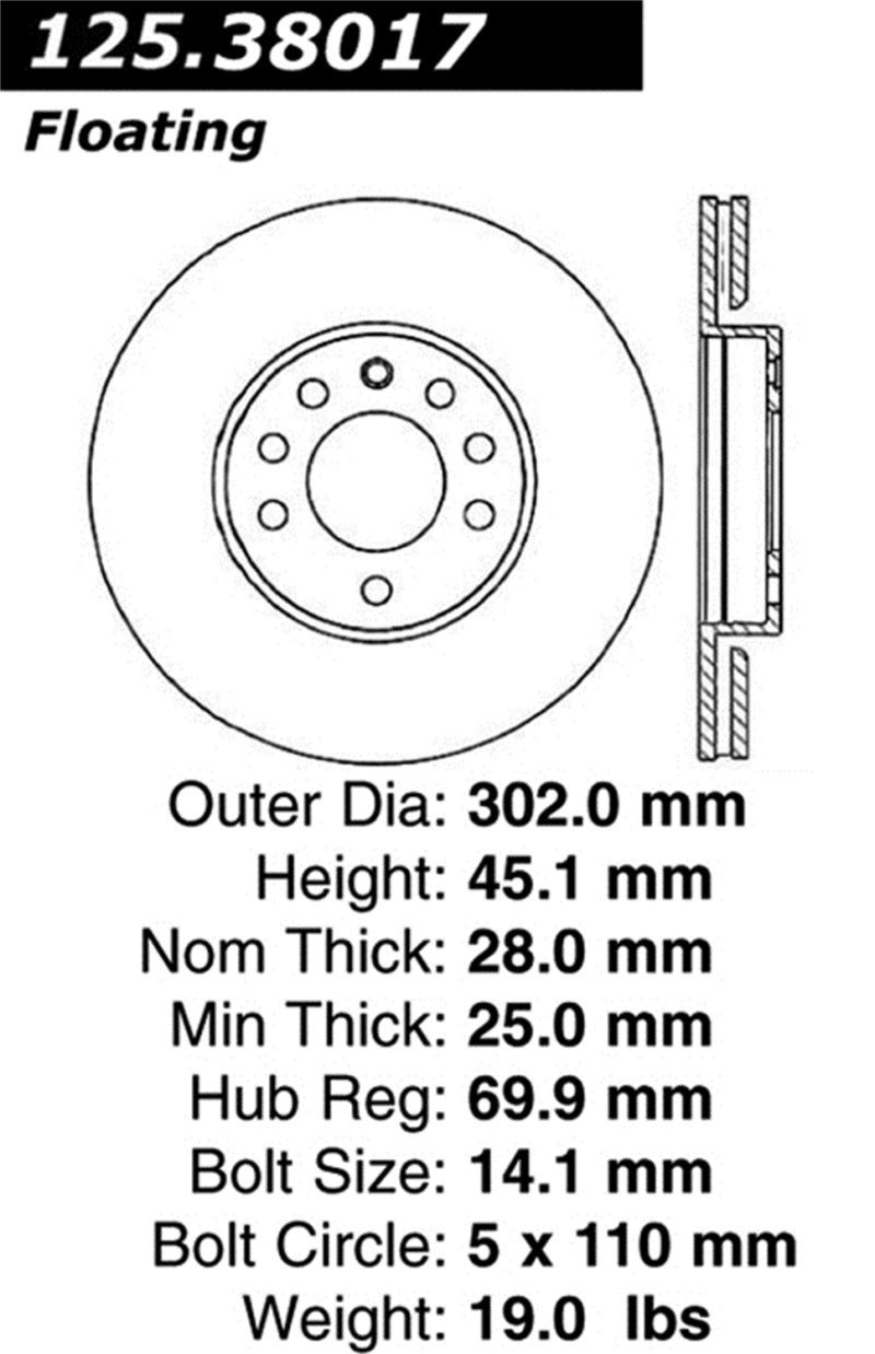 Centric Premium High Carbon CRYO-STOP Brake Rotor Sale