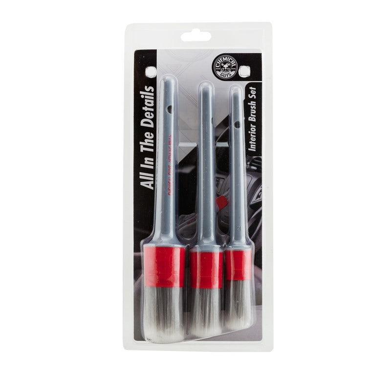 Chemical Guys Interior Detailing Brushes – 3 Pack Fashion