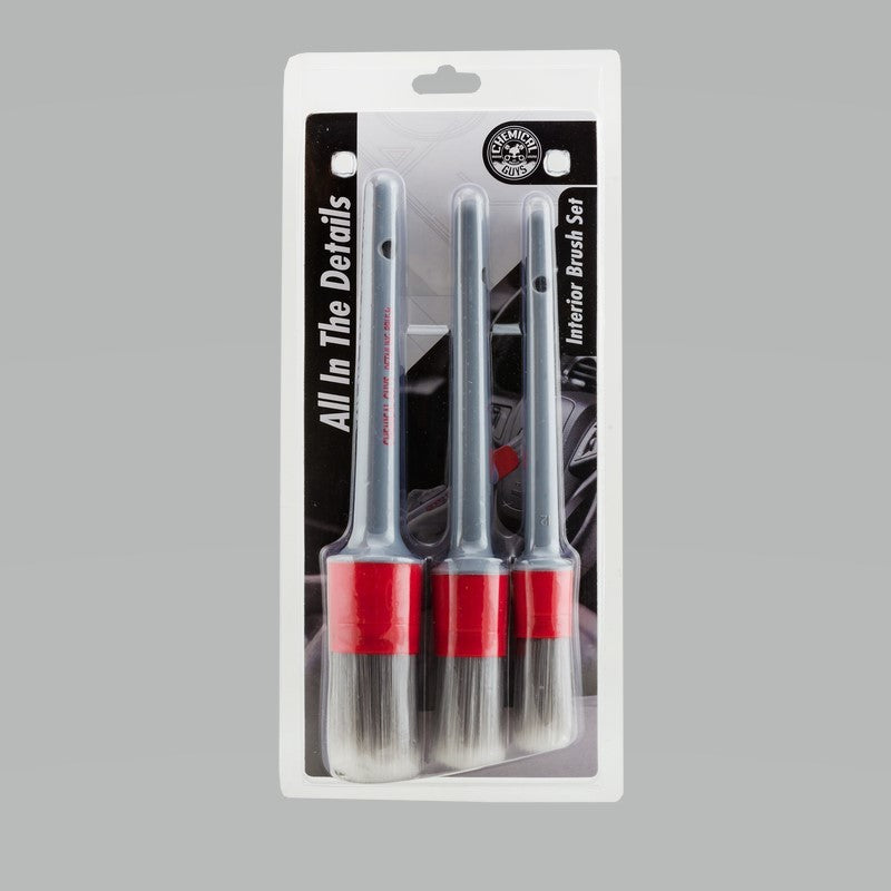 Chemical Guys Interior Detailing Brushes – 3 Pack Fashion
