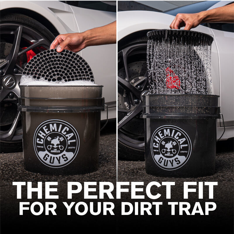 Chemical Guys Heavy Duty Detailing Bucket Smoked Black (4.5 Gal) Online now
