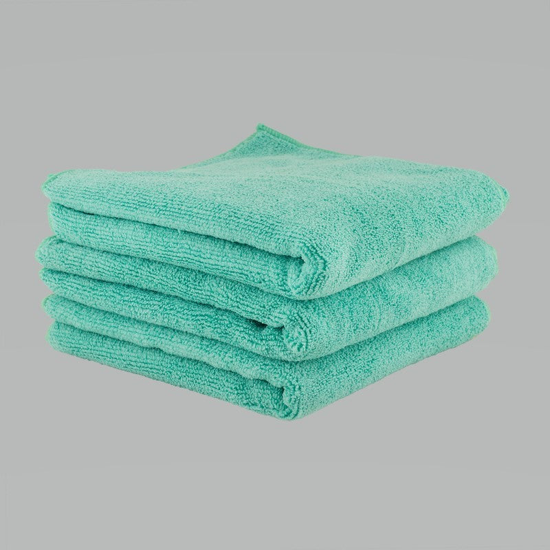 Chemical Guys Workhorse Microfiber Towel (Exterior)- 16in x 16in – Green – 3 Pack Fashion