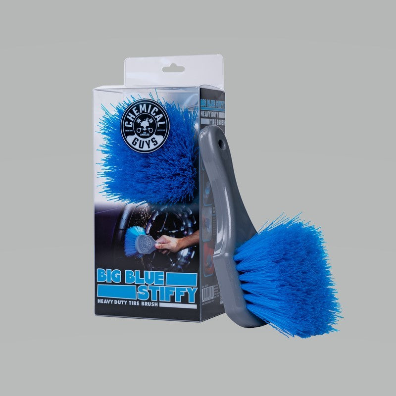 Chemical Guys Stiffy Brush For Tires – Blue Online Hot Sale