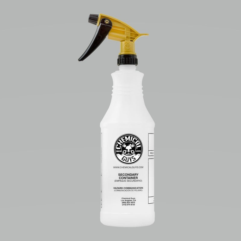Chemical Guys Tolco Gold Standard Heavy Duty Acid Resistant Sprayer & Bottle – 32 oz Supply