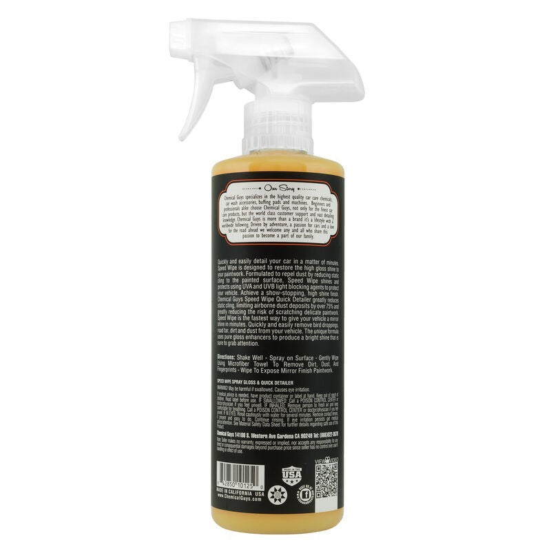 Chemical Guys Speed Wipe Quick Detailer – 16oz on Sale