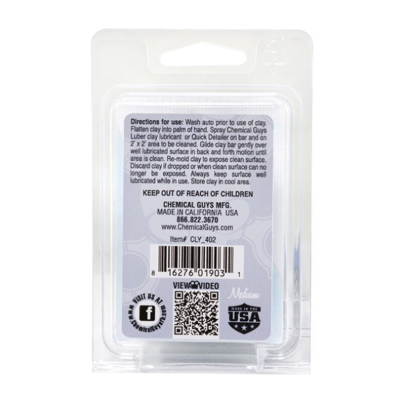 Chemical Guys Clay Bar (Medium Duty) – Gray Online now
