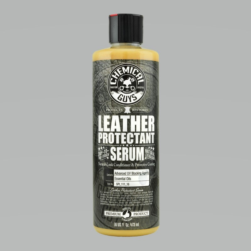 Chemical Guys Leather Serum Natural Look Conditioner & Protective Coating – 16oz Fashion