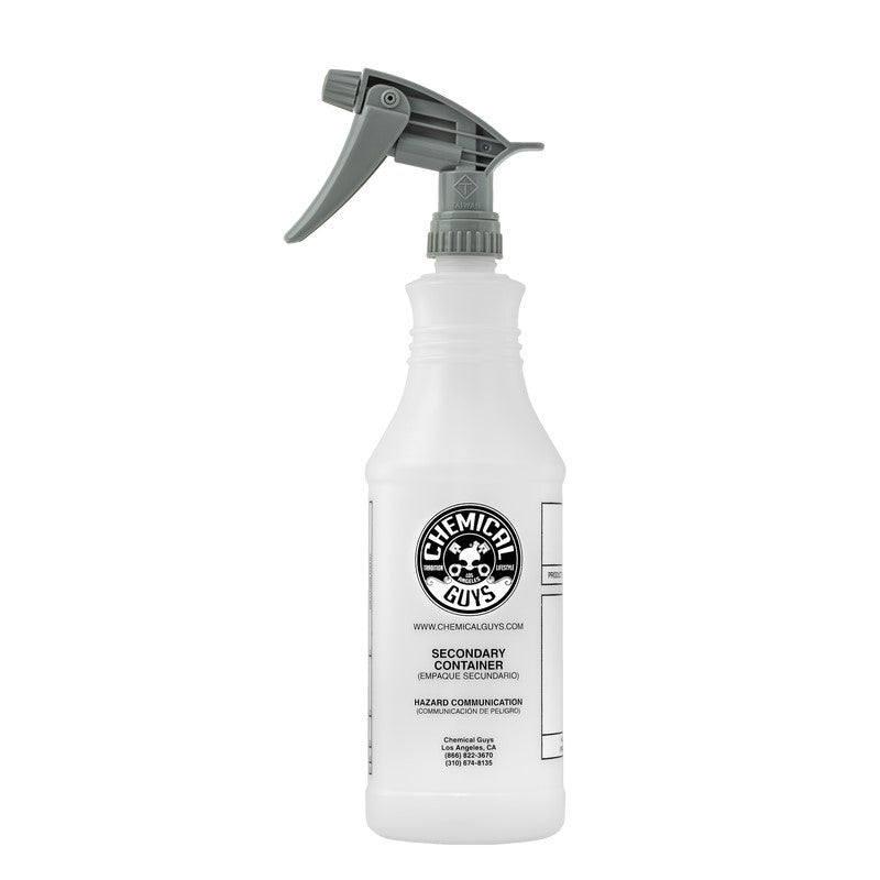 Chemical Guys Professional Heavy Duty Bottle & Sprayer – 32 oz Hot on Sale