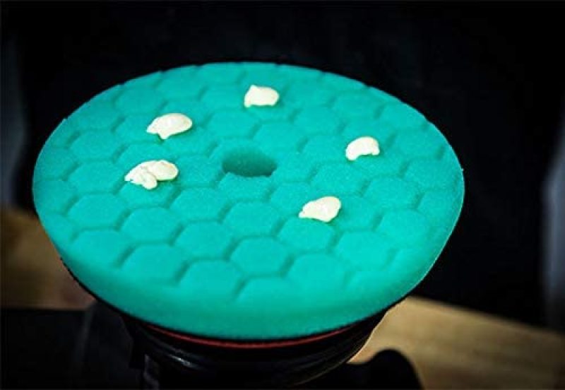Chemical Guys Hex-Logic Quantum Heavy Polishing Pad – Green – 6.5in Online Sale