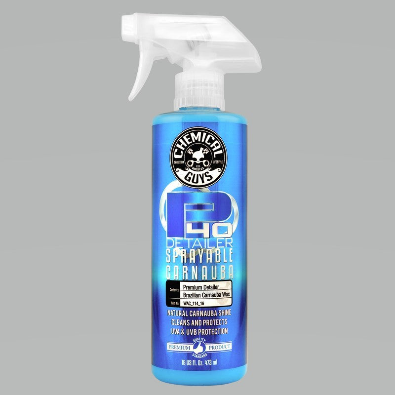 Chemical Guys P40 Detailer Spray w/Carnauba – 16oz Supply