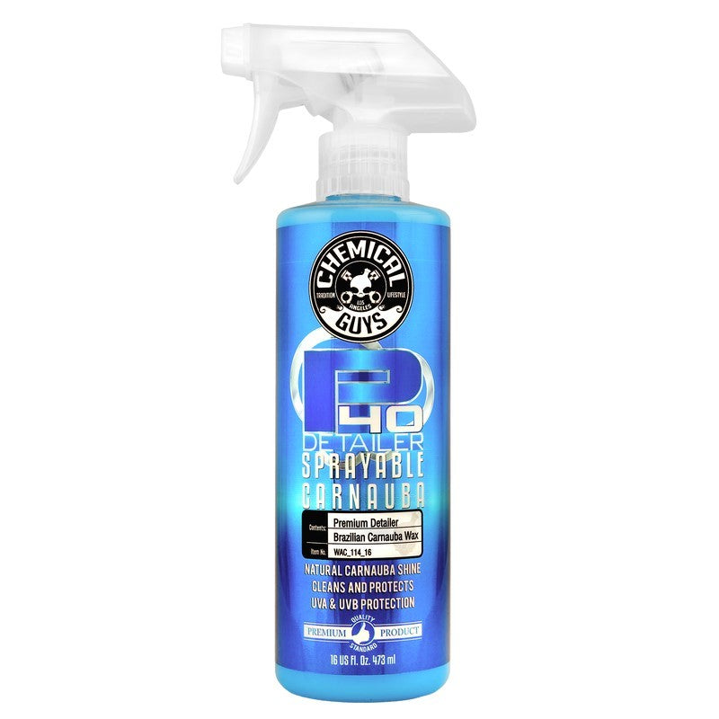 Chemical Guys P40 Detailer Spray w/Carnauba – 16oz Supply