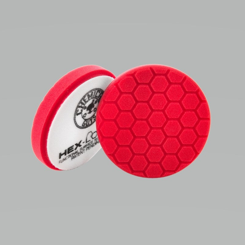 Chemical Guys Hex Logic Self-Centered Perfection Ultra-Fine Finishing Pad – Red – 6.5in Supply
