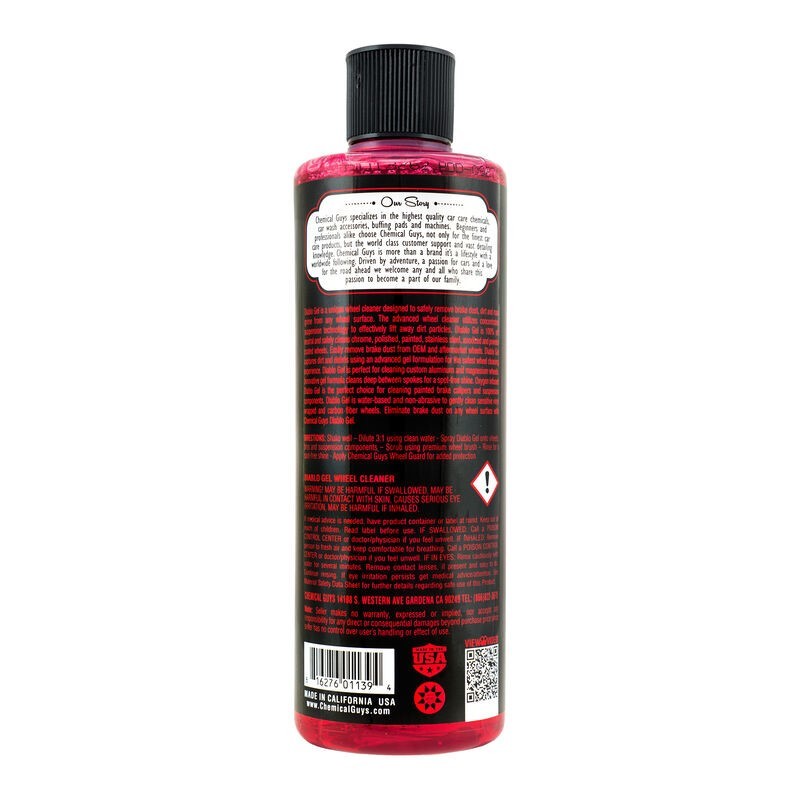Chemical Guys Diablo Gel Wheel & Rim Cleaner – 16oz Sale