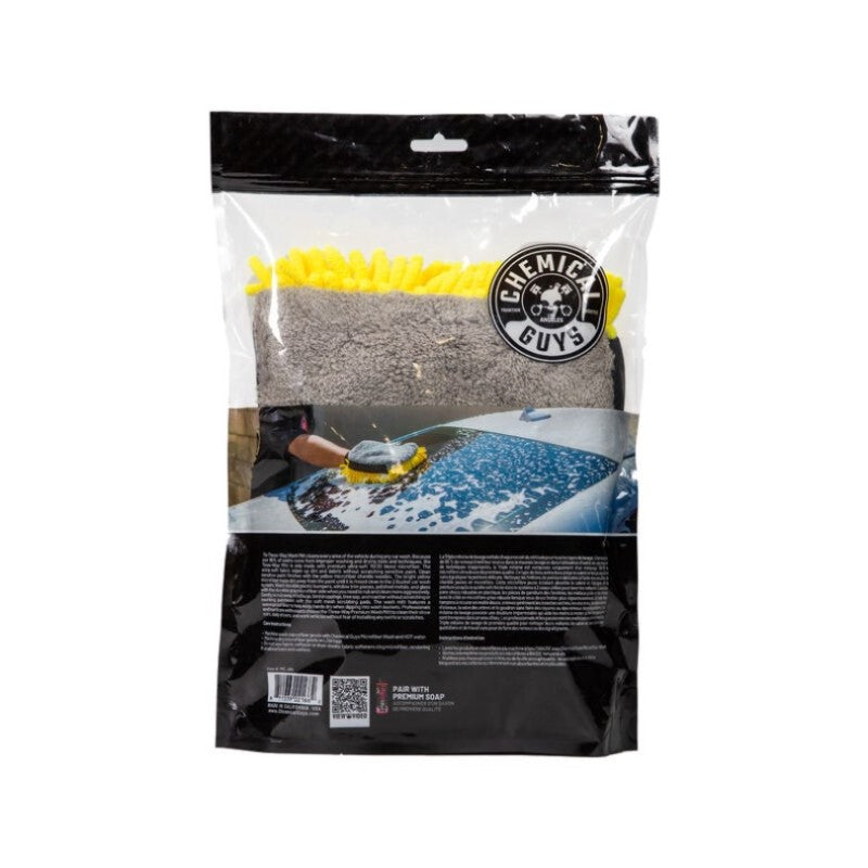 Chemical Guys Three-Way Premium Microfiber Wash Mitt Discount