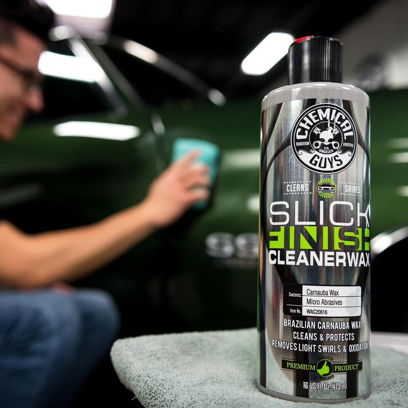 Chemical Guys Slick Finish Cleaner Wax – 16oz Online Hot Sale