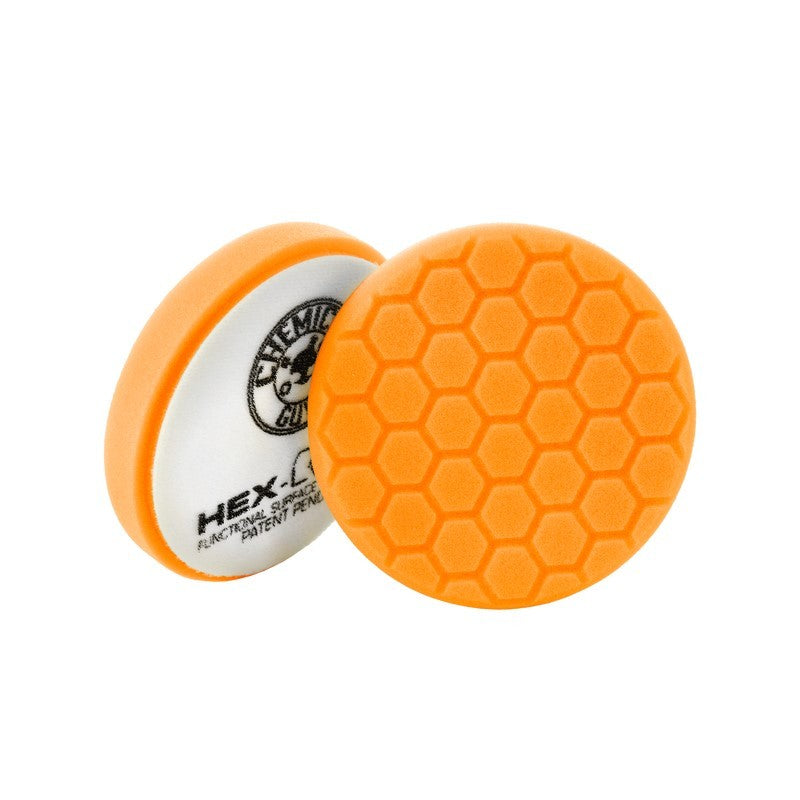 Chemical Guys Hex-Logic Self-Centered Medium-Heavy Cutting Pad – Orange – 4in Supply