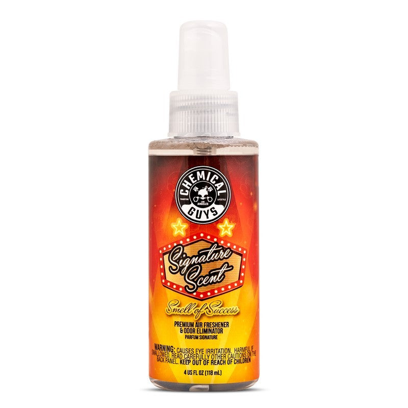 Chemical Guys Signature Scent Air Freshener & Odor Eliminator – 4oz Supply