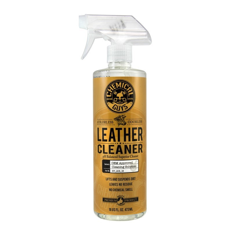 Chemical Guys Leather Cleaner Colorless & Odorless Super Cleaner – 16oz Discount