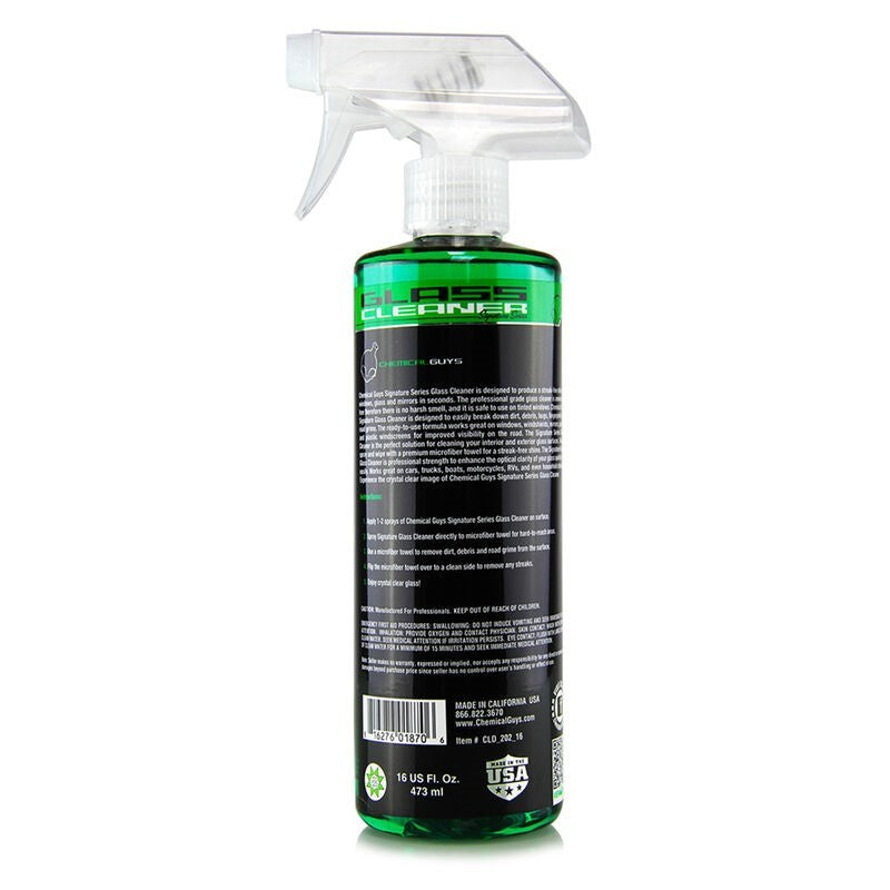 Chemical Guys Signature Series Glass Cleaner (Ammonia Free) -16oz Online Hot Sale