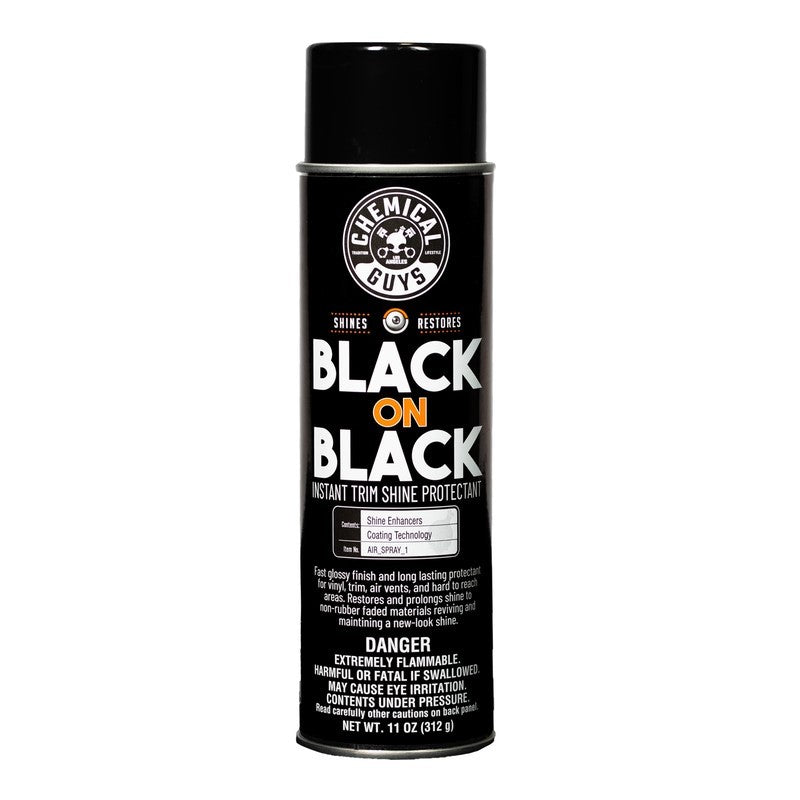 Chemical Guys Black on Black Instant Trim Shine Spray Dressing – 11oz (Aerosol) Online