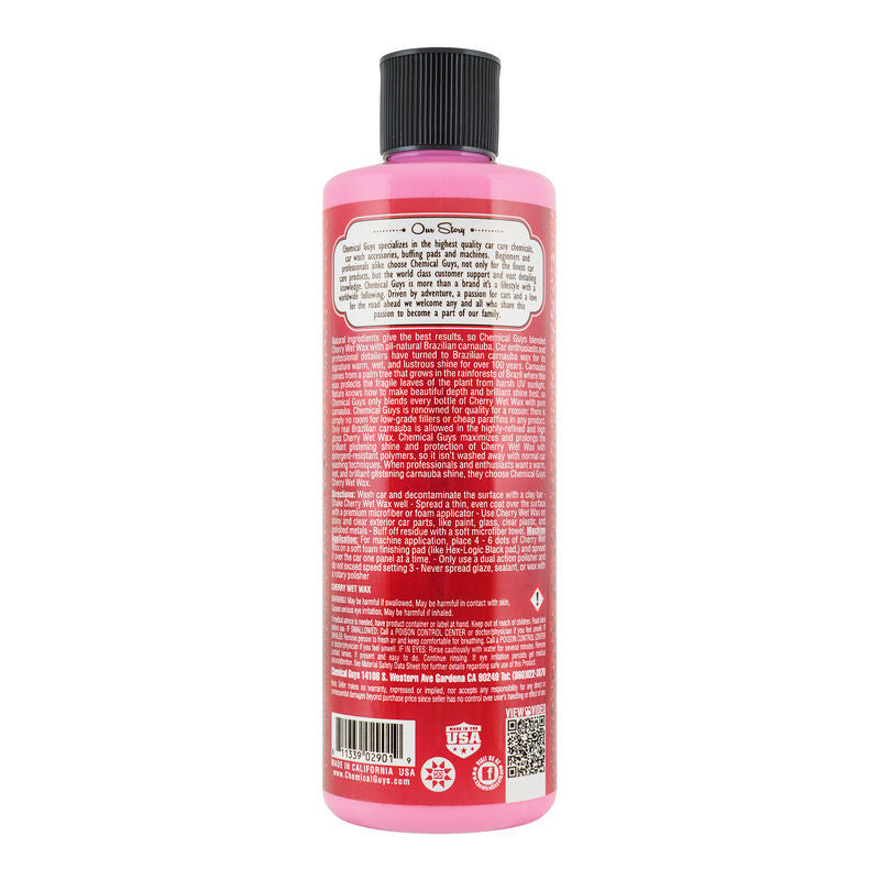 Chemical Guys Cherry Wet Wax – 16oz Online Sale