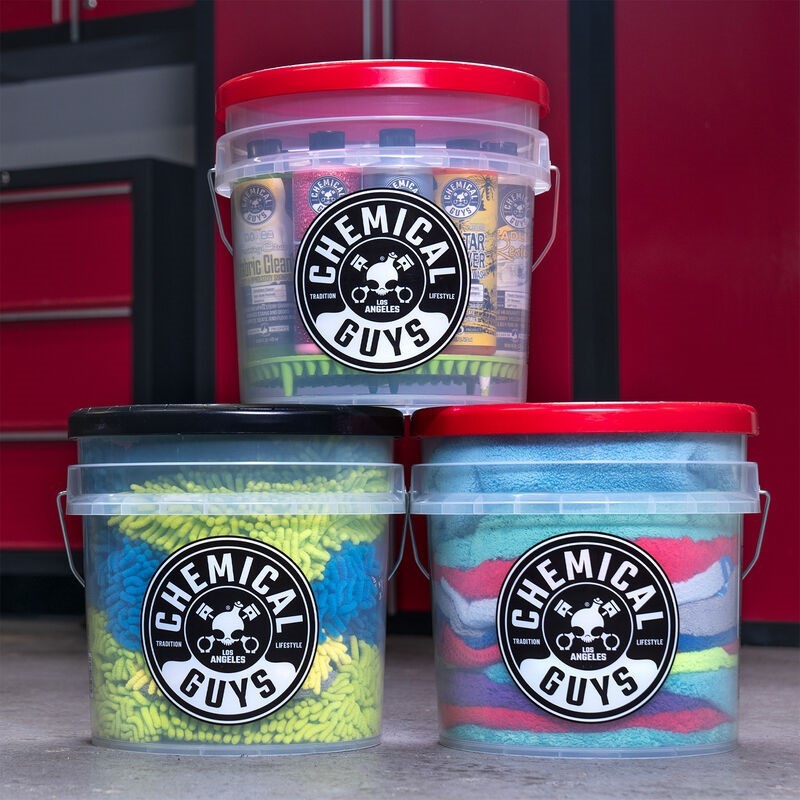 Chemical Guys Heavy Duty Ultra Clear Detailing Bucket Discount