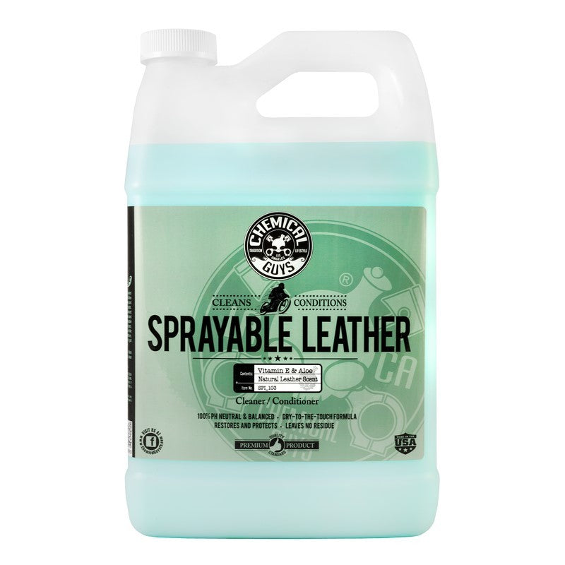 Chemical Guys Sprayable Leather Cleaner & Conditioner In One – 1 Gallon Online Hot Sale