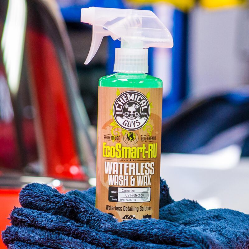 Chemical Guys EcoSmart-RU Waterless Car Wash & Wax – 1 Gallon Supply
