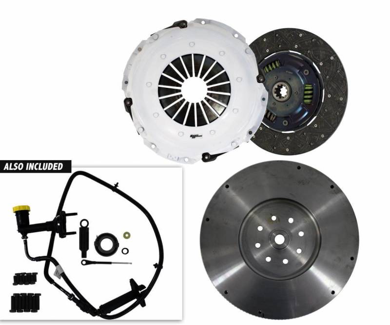Clutch Masters 07-16 Dodge Ram 2500/3500 6.7L w/G56 Trans FXT100 Sprung Organic Clutch Kit w/FW Discount