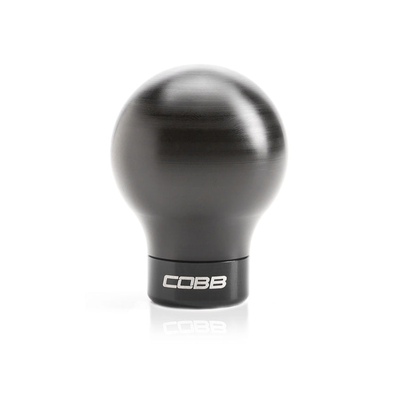 Cobb 08-15 Mitsubishi EVO X / 09-15 Ralliart Shift Knob – Stealth Black (Black/Black Base) Online Hot Sale