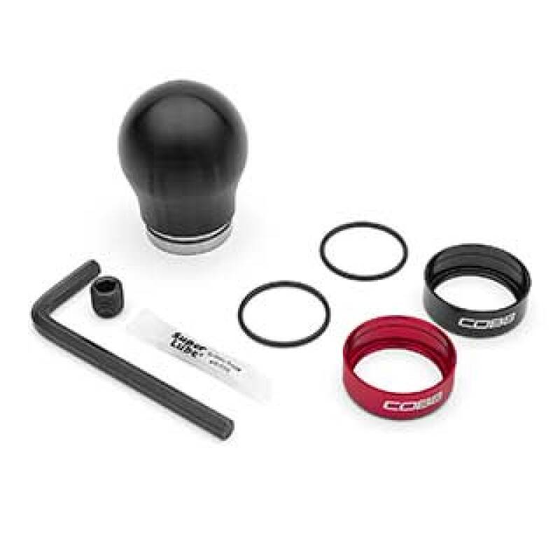 Cobb 12-16 FR-S / 2012+ BRZ / 2017+ GR86 / Focus ST+RS / Fiesta ST Short Weighted COBB Knob – Black Hot on Sale