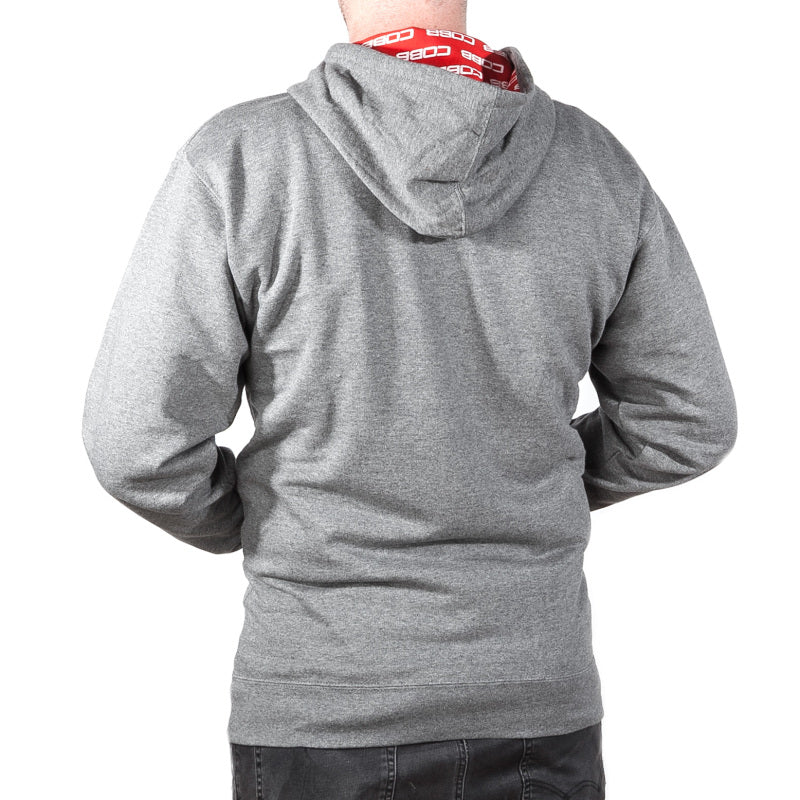 Cobb Grey Zippered Hoodie – Size Medium Online Sale