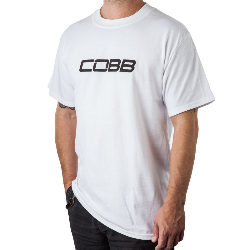 Cobb Tuning Logo Mens White T-Shirt – Large Supply